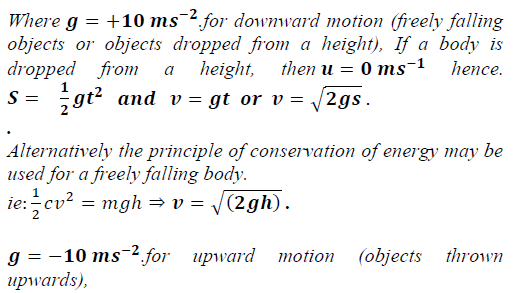 2nd Equation of motion. - revisionug.com